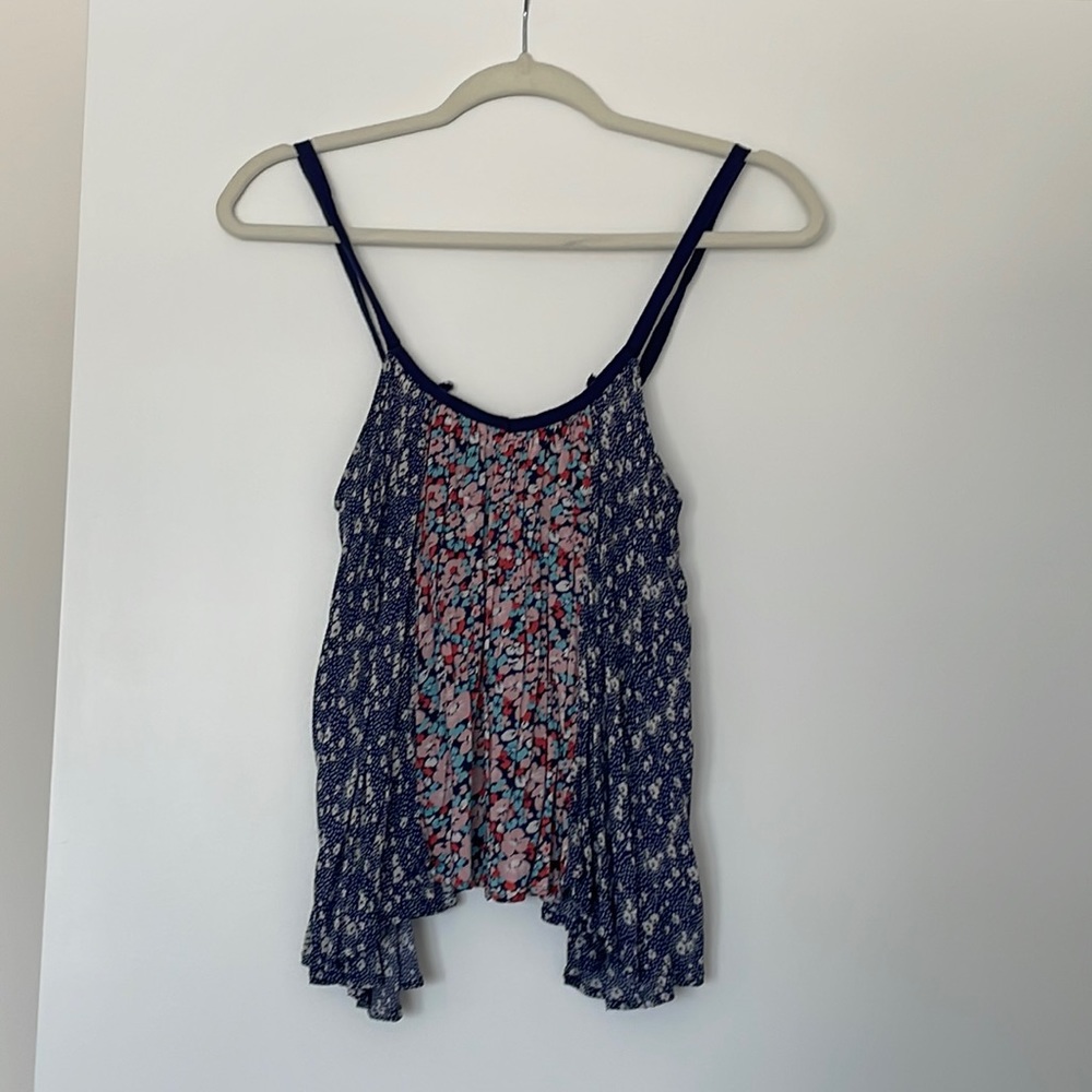 Vintage Havana size M colorful floral tank top